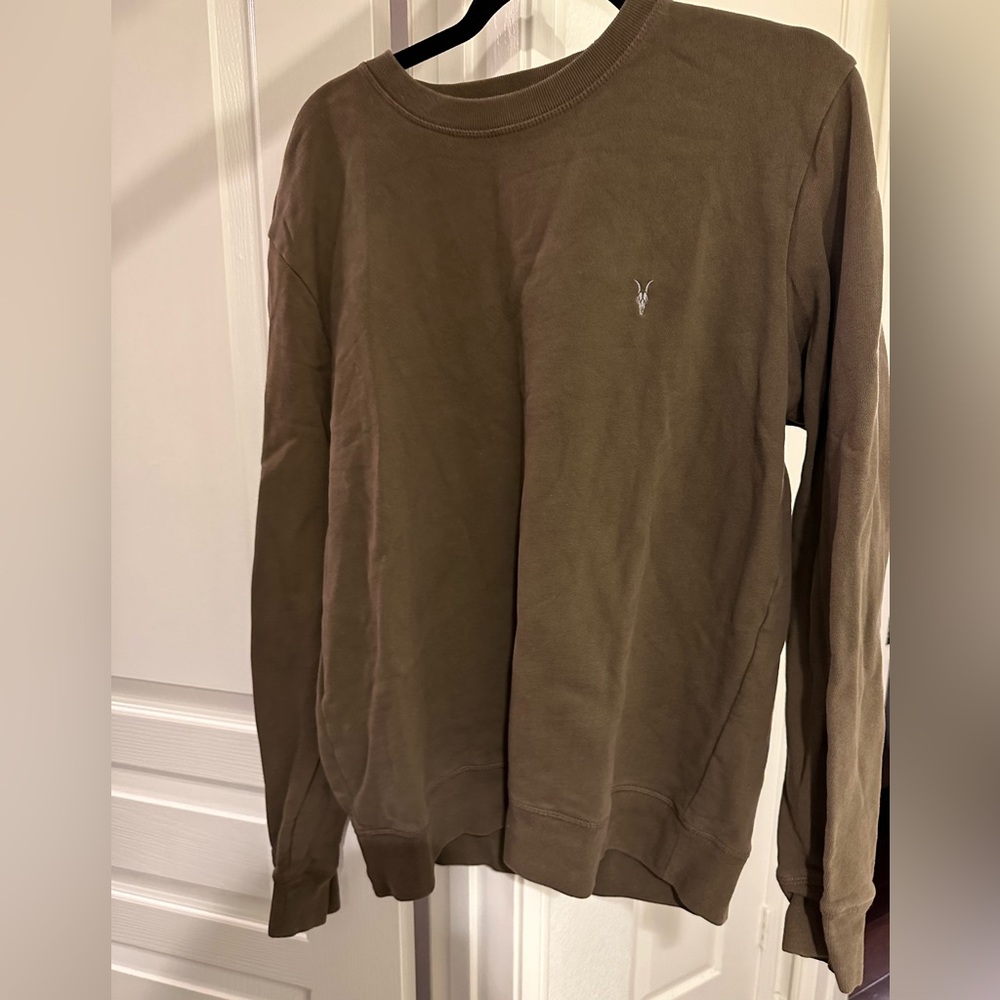 Brown All saints sweater XL